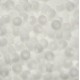 Miyuki rocailles Perlen 8/0 - Opaque matte white 8-402F