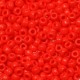 Miyuki rocailles Perlen 8/0 - Opaque vermilion red 8-407