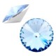 Rivoli 1122 - 12 mm point back rhinestone Light sapphire blue