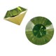 Basic Kegelstein SS29 Olivine green opal
