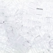 Miyuki Square - Würfel 4mm - Transparant crystal SB-131