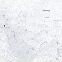 Miyuki Square - Würfel 4mm - Transparant crystal SB-131