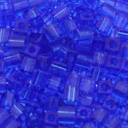 Miyuki square - cubes 4mm - Transparant sapphire SB-150