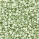 Miyuki delica beads 11/0 - Silverlined opal light moss DB-1454