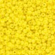 Miyuki rocailles Perlen 11/0 -  Opaque luster yellow 11-422