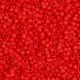 Miyuki delica Perlen 11/0 - Opaque matte vermillion red DB-757