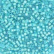 Miyuki delica Perlen 11/0 - Mint pearl lined ocean blue DB-1708