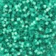 Miyuki delica beads 11/0 - Silk satin dyed aqua green DB-1813