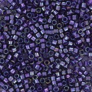 Miyuki delica kralen 11/0 - Sparkling purple lined amethyst ab DB-1756