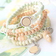Neu 5 Juni - Holz Perlen in schöne Sommerfarben!