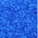 Toho seed beads 11/0 round Transparent Dark Aquamarine - TR-11-3B