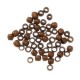 Metal Crimp beads 1mm Copper