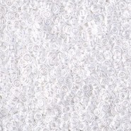 Miyuki Spacer Perlen SPR 2.2x1mm - White pearl ceylon SPR2-420