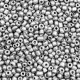 Seed beads - ± 2mm Chromium silver gray