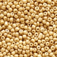 Seed beads ± 2mm Light brown