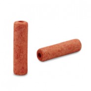 DQ Griechische Keramik Tube Perle 20x5mm Brick red