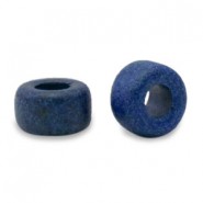 DQ Greek Ceramic beads 9mm Dark Blue