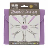 Beadsmith Beader’s tool set wiht 8 pliers - Orchid
