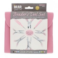 Beadsmith Beader’s tool set wiht 8 pliers - Bubblegum