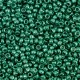 Glas rocailles kralen 11/0 (2mm) Metallic shine ocean green