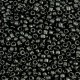 Glas rocailles kralen 11/0 (2mm) Metallic dark anthracite