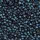 Glasperlen rocailles 11/0 (2mm) Metallic aegean blue