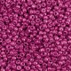 Glasperlen rocailles 11/0 (2mm) Metallic shine cerise pink