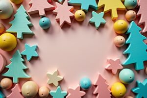 Bunte Baum Perlen für deine kreativen DIY-Projekte