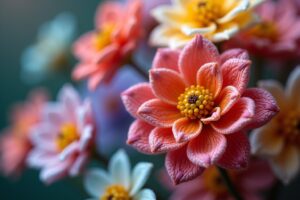 Traumhafte Blumen aus Perlen selbst gestalten