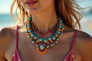 Bunte Perlenketten für den perfekten Sommerlook