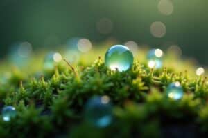Grüne Perlen: Funkelnde Schätze der Natur