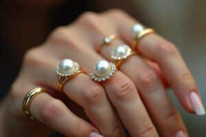 Elegante Perlen Ringe für jeden Anlass