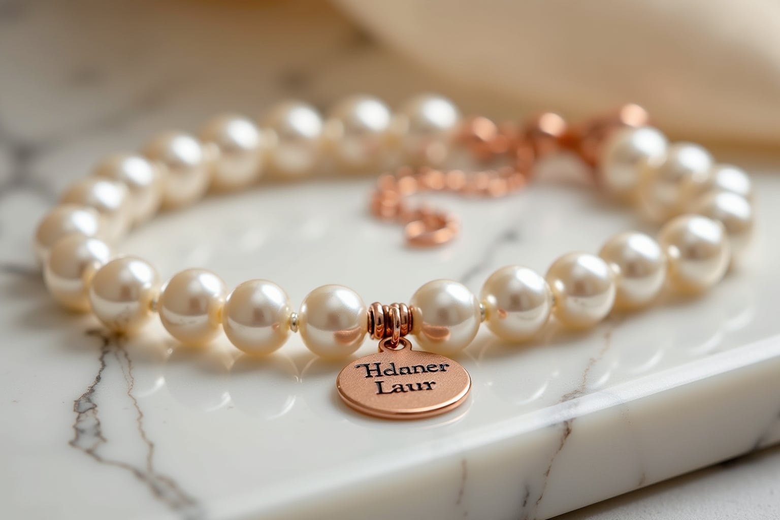 Personalisierte Perlenarmbänder mit Namen kaufen