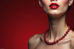 Rote Perlenketten - Elegante Schmuckstücke für dich
