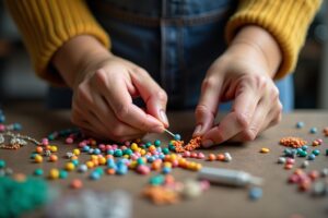 Lose Perlen basteln: Schmuck selbst kreieren