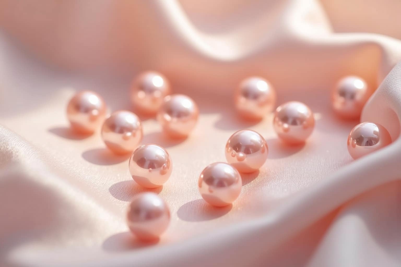 Rosafarbene Perlen hochwertig für deine Kreationen