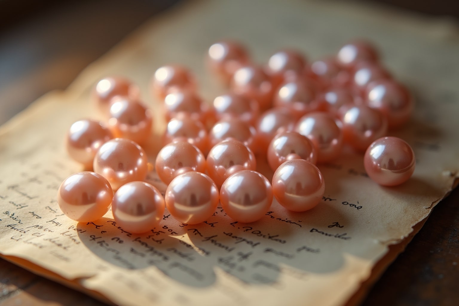 14 rosafarbene Perlen: Zeitlose Ideen
