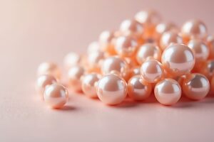 14 rosafarbene Perlen Schmuckdesign Ideen