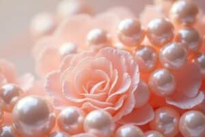 14 Deko-Ideen: rosafarbene Perlen fein