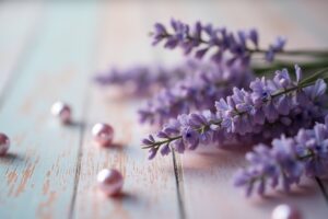 13 Lavendel Perlen 8 mm DIY-Ideen