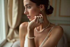 17 Perlenarmband zum Kleid Ideen