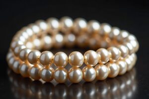 18 exklusive Perlenarmbänder Damen